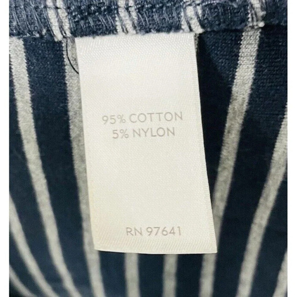 J Jill Button Cardigan XL Striped Knit Stretch Breathable Capsule Basics Classic - Picture 5 of 9